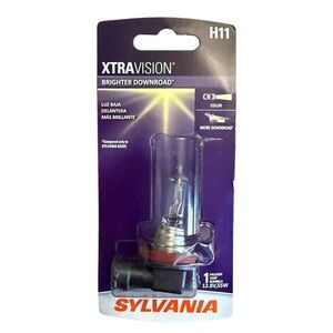 Sylvania XtraVision H11 Headlight Bulb, new in package